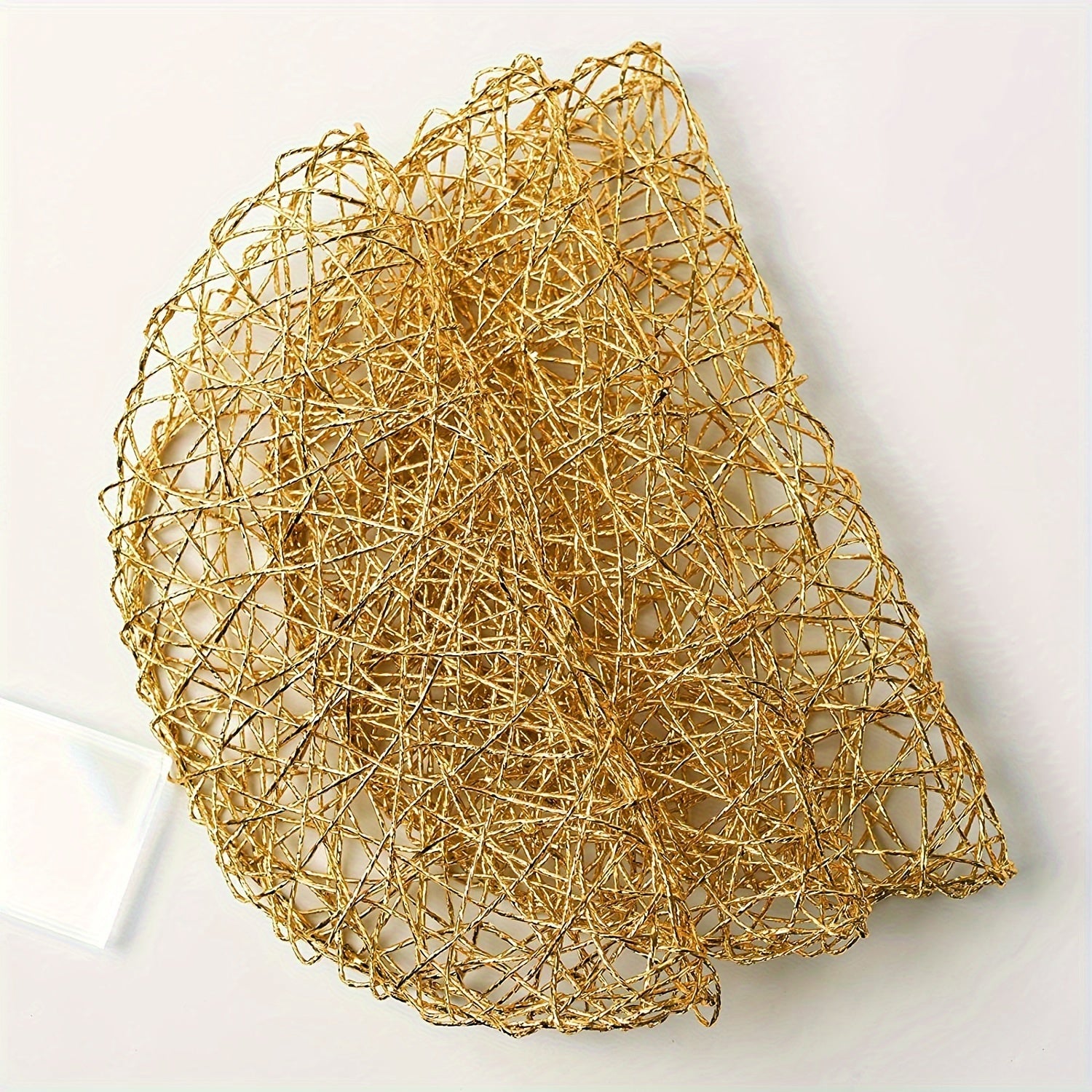 Woven Round Placemats Set of 6 Non-slip Heat-resistant Modern Minimalist Dining Table Decor