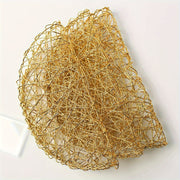 Woven Round Placemats Set of 6 Non-slip Heat-resistant Modern Minimalist Dining Table Decor