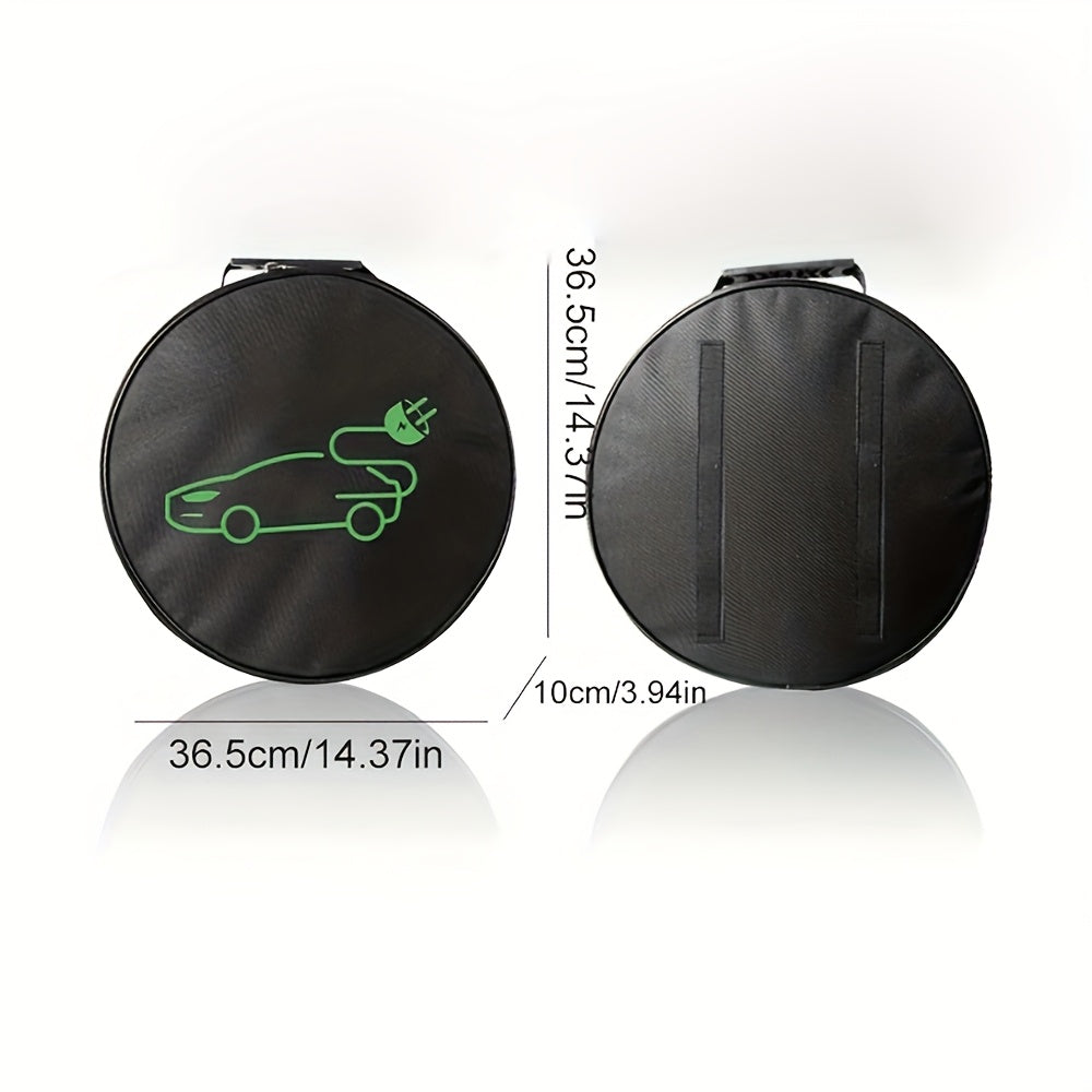 Universal EV Charger Cable Organizer Bag Oxford Portable Storage Car Charging Case