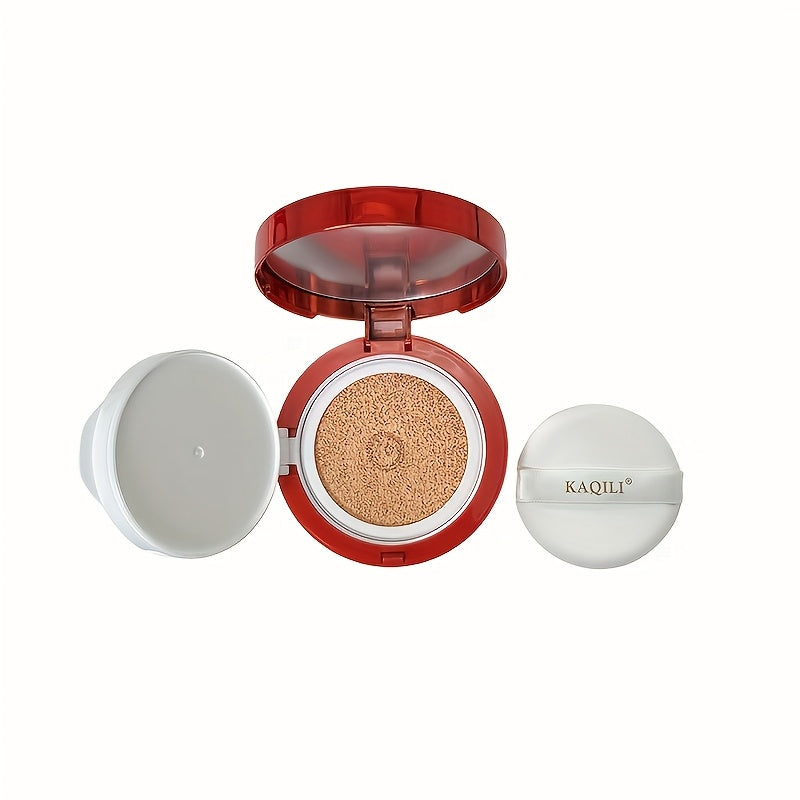 1 dona Ginseng Air Cushion Foundation barcha teri turlari uchun, namlantiruvchi makiyaj, concealer BB kremi va tabiiy tugatish bilan, 14 fevral va tug'ilgan kunlar uchun mukammal sovg'a.