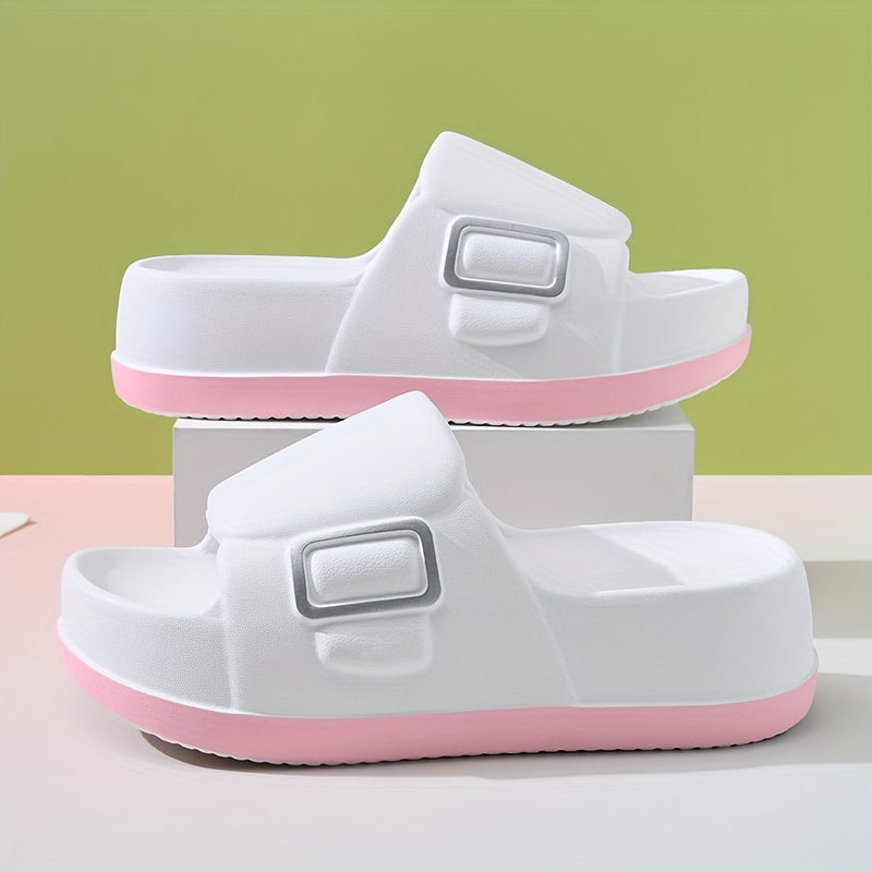 Women Cloud EVA Slippers Summer Casual Open-Toed Indoor Outdoor