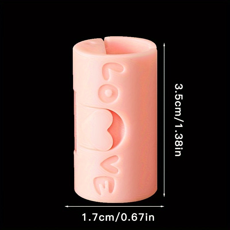 Set of 6 Pink Heart-Shaped Bed Sheet Fasteners Clips for Secure Bedding