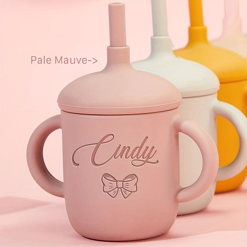 Baby Silicone Water Cup for Babies Learning to Drink 8oz Durable and Safe