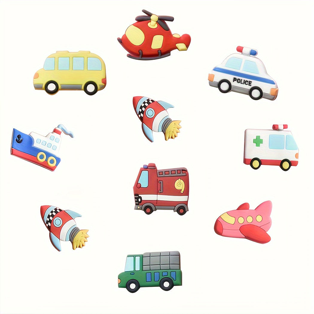 Small Car and Airplane Sticker Decals for Party Office Decor Kitchen Whiteboards Lockers Dishwasher Home Christmas Gifts
