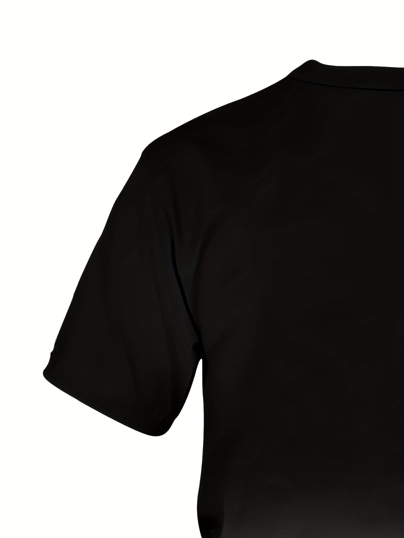 Men's Polyester T-Shirt and Shorts Set with Paris Letter Print All-Season Casual Wear