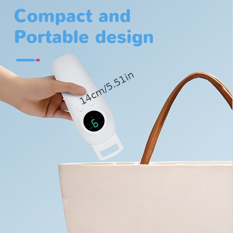 Ovozli masofadan boshqarish, ko'p funksiyali rejimni sozlash, USB orqali zaryadlash, qayta zaryadlanadigan 400mAh litiy polimer batareyasi, teri uchun portativ yuz massajeri bilan oq V-Face go'zallik qurilmasi