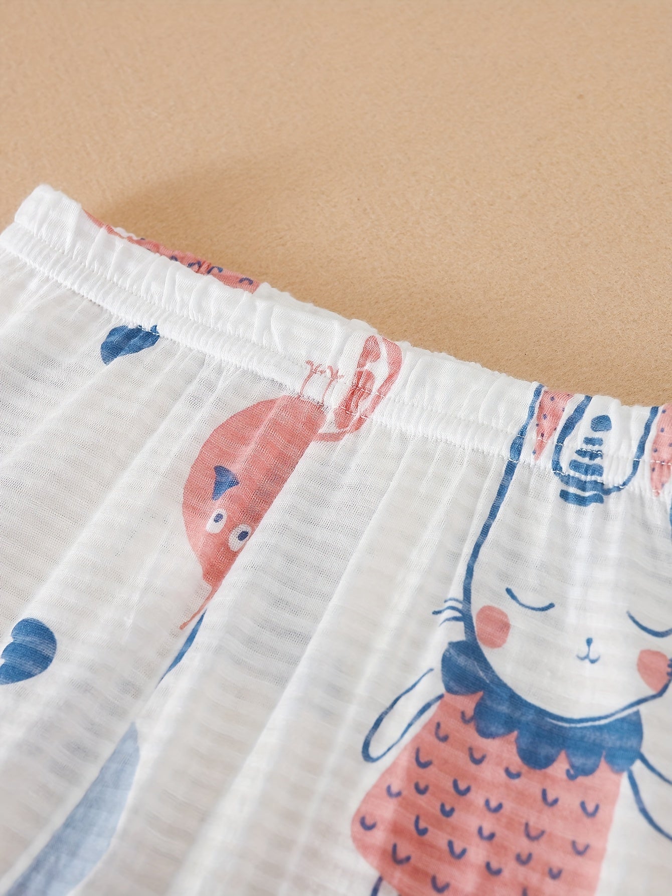 Детские хлопковые пижамные комплекты 2 шт. в стиле принцессы, короткий рукав, домашняя одежда для малышей и детей