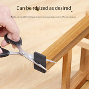 Almohadillas de fieltro autoadhesivas para sillas para suelos de madera, resistente a los arañazos, cubierta