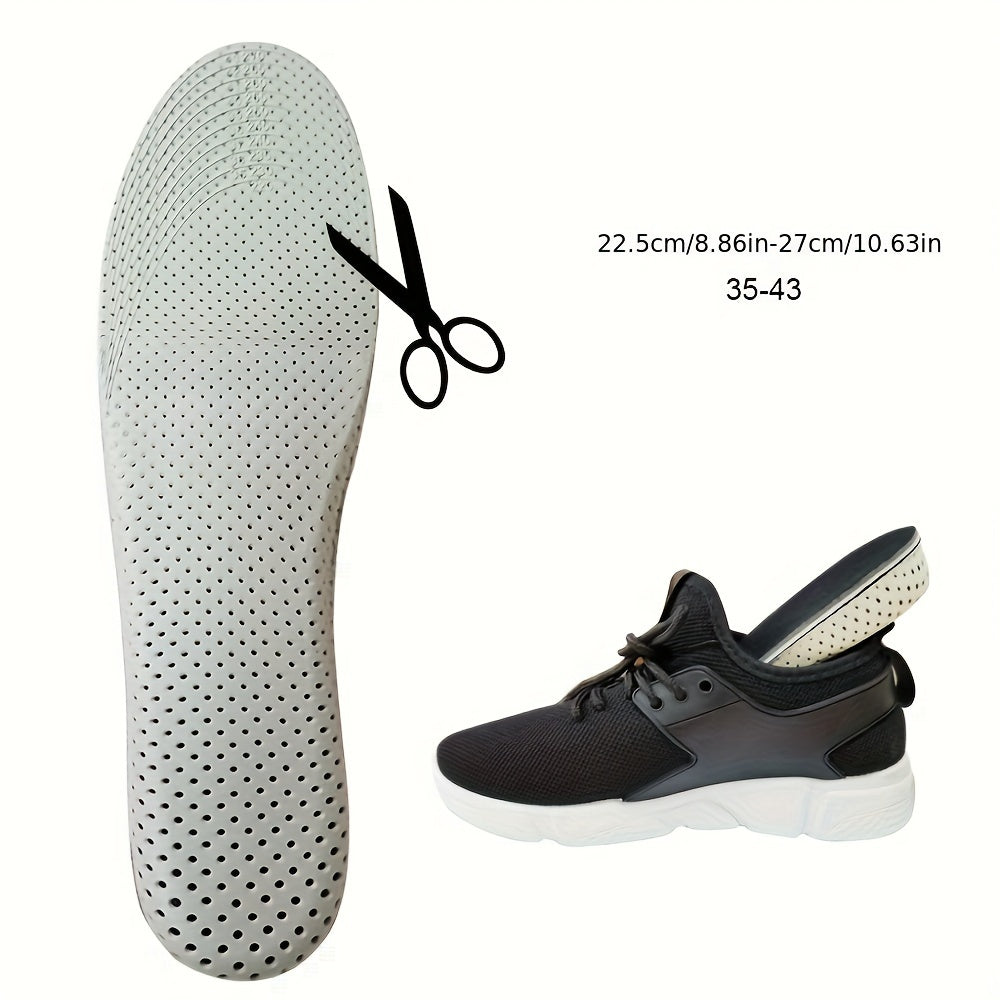 Women Comfort Height Boost Insoles Breathable Warm EVA Arch Support