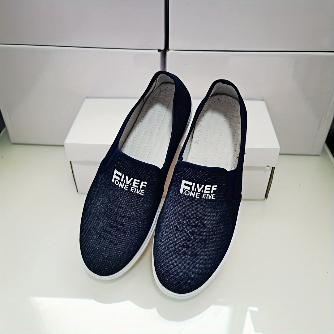 Zapatos planos transpirables para mujer, fáciles de poner, cómodos y casuales