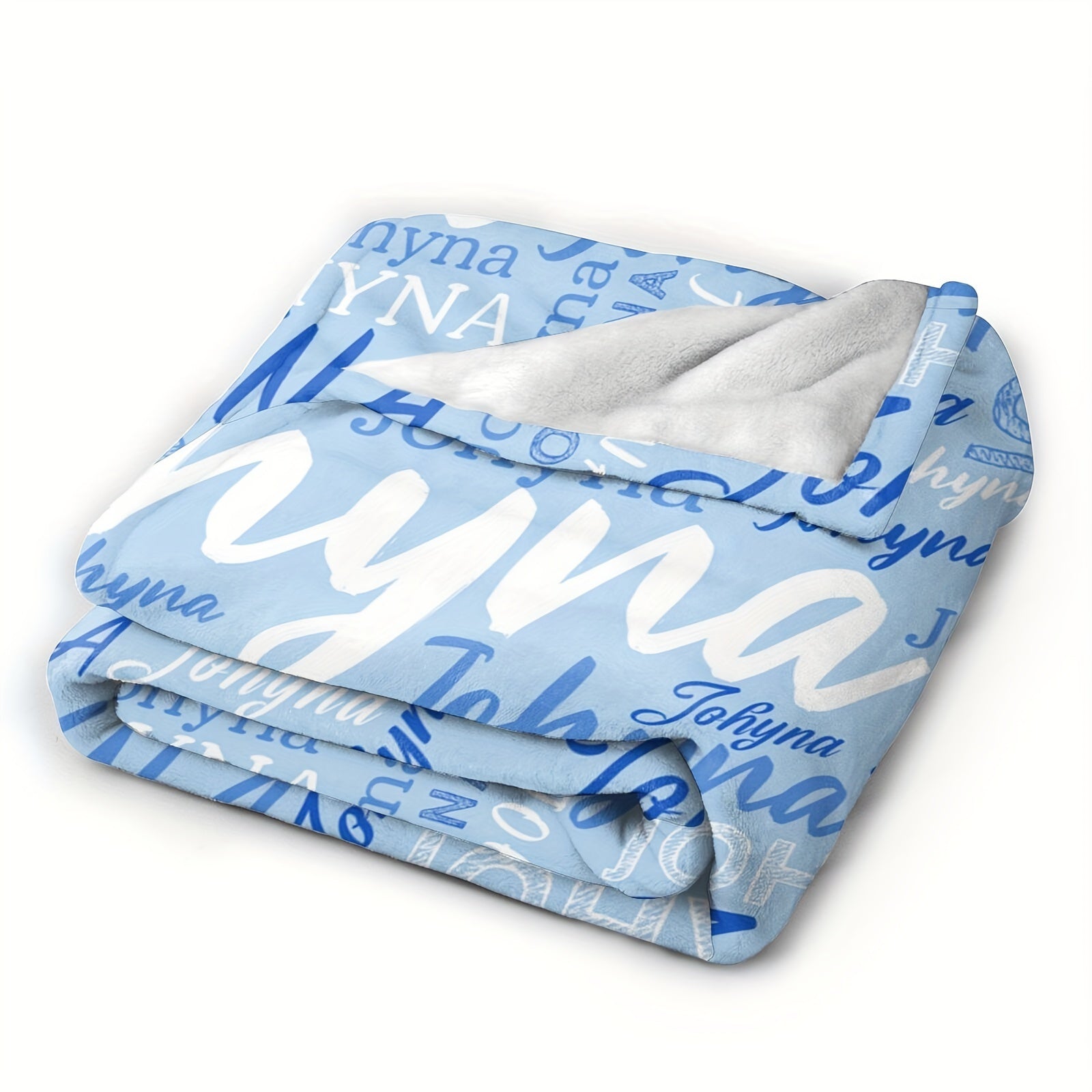 QOGOER Maxsus Ism Flanel Ko'rlagi - Har Mavsumga Shaxsiy Dizayn - Tashqi Sarguzashtlar, Qulay Uy Dekoratsiyasi va Hayvonlar uchun Mukammal Sovg'a - Zamonaviy Uslub, Raqamli Bosma, Polyester Material, 200-250gsm To'qilgan Matolar - 1 Dona O'z ichiga oladi