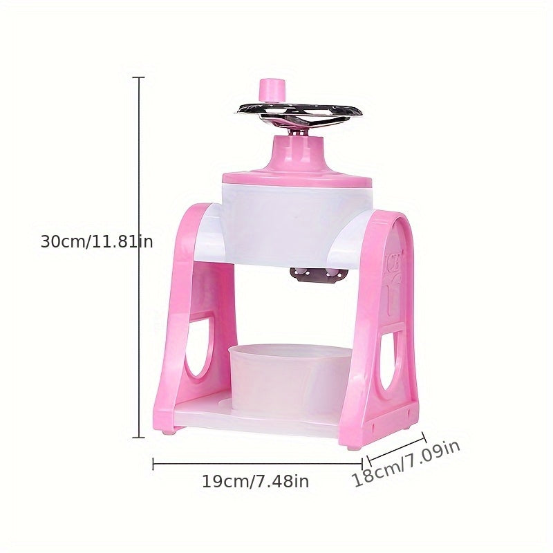 Small slush machine mini ice crusher continuous slush maker home manual