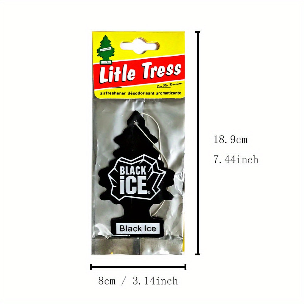 Автомобильный освежитель воздуха в виде подвесной бумажной елки для дома или автомобиля, ароматический декор