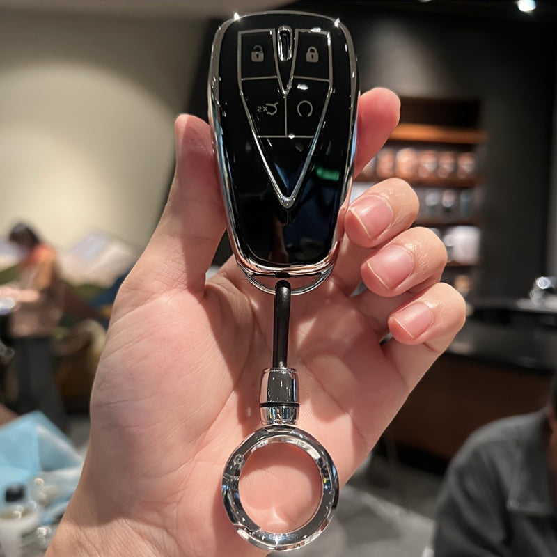 Чехол-накладка для автомобильного ключа из TPU для внедорожников, 3/4/5 кнопок, автомобильные аксессуары