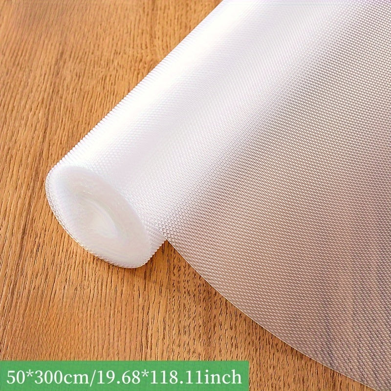 Vinyl Shelf Liner for Refrigerator Cabinets and Outdoor Use Water and Oil Resistant