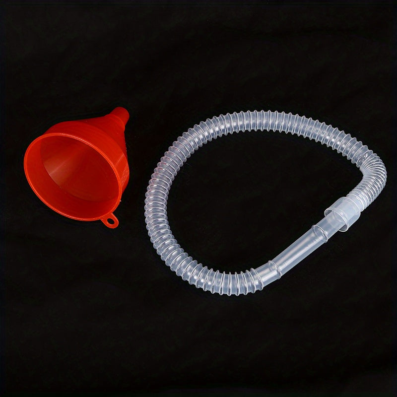 Universal Oil Water Funnel With Hose for Cars and Motorcycles