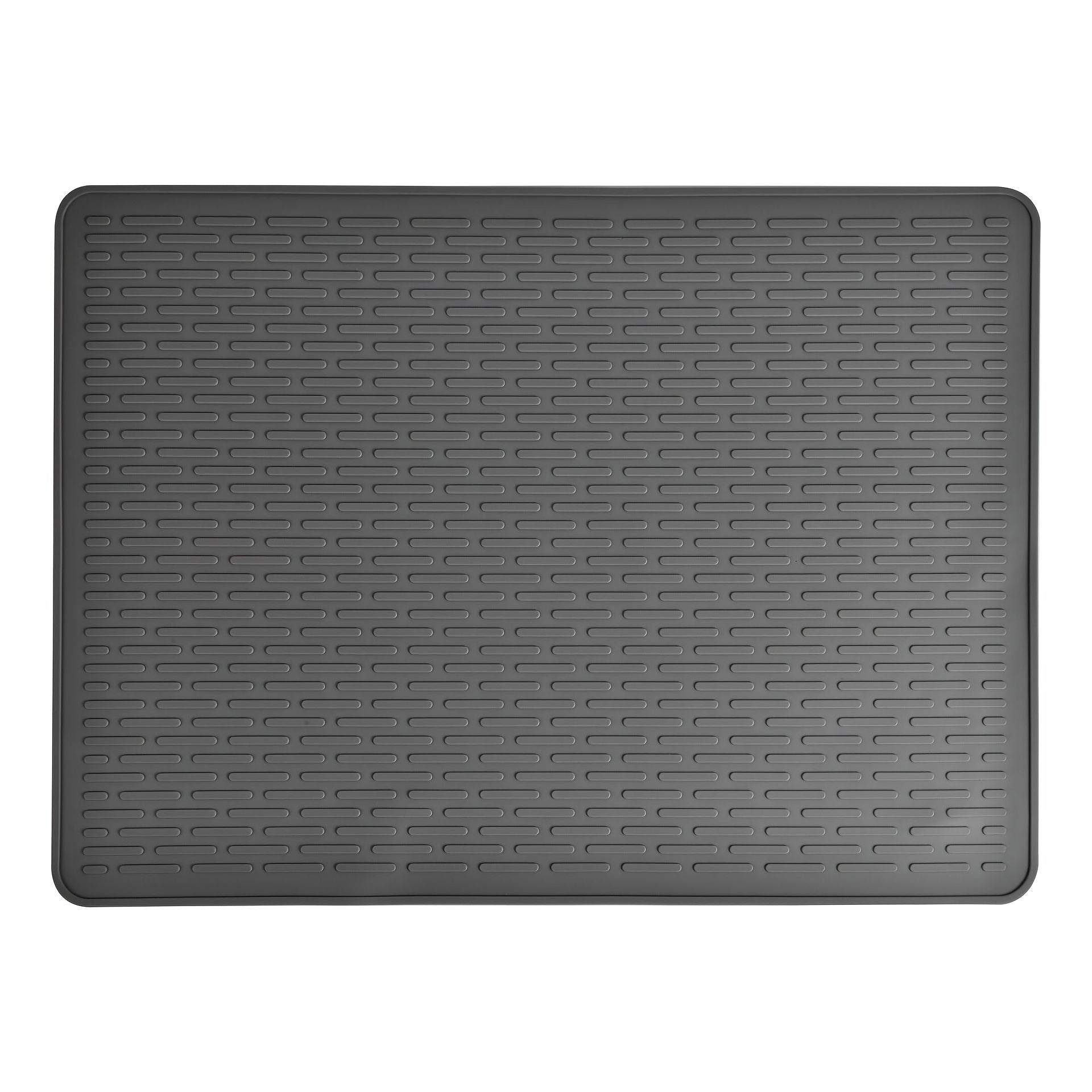 Термостойкое силиконовое покрытие для плиты серого/черного цвета защищает электрические и стеклянные плиты для сушки посуды и использования на кухне