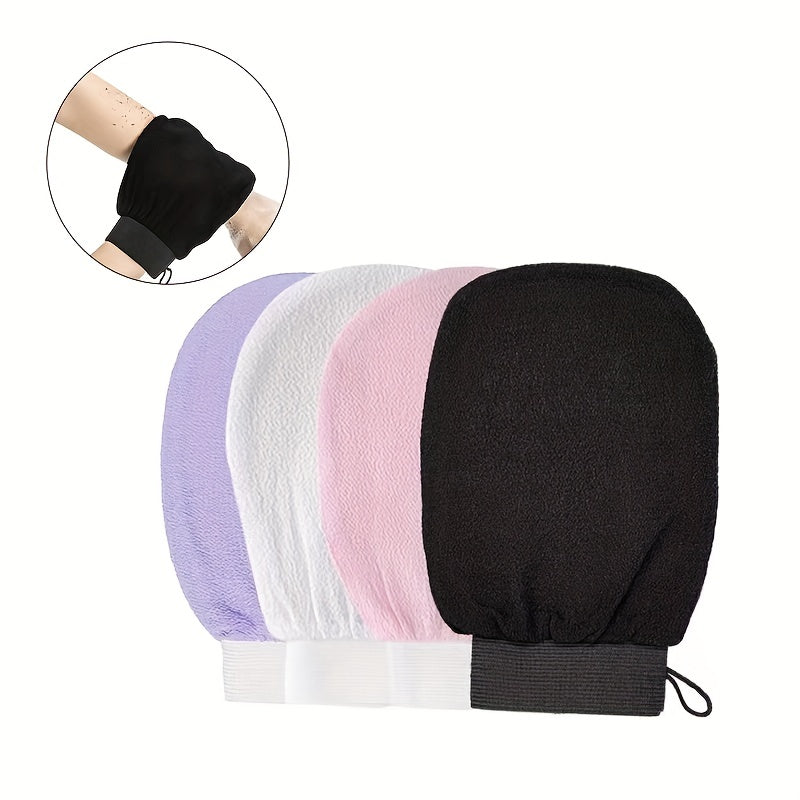 Exfoliating Mitts Viscose Fiber for Dead Skin Removal Keratosis Pilaris