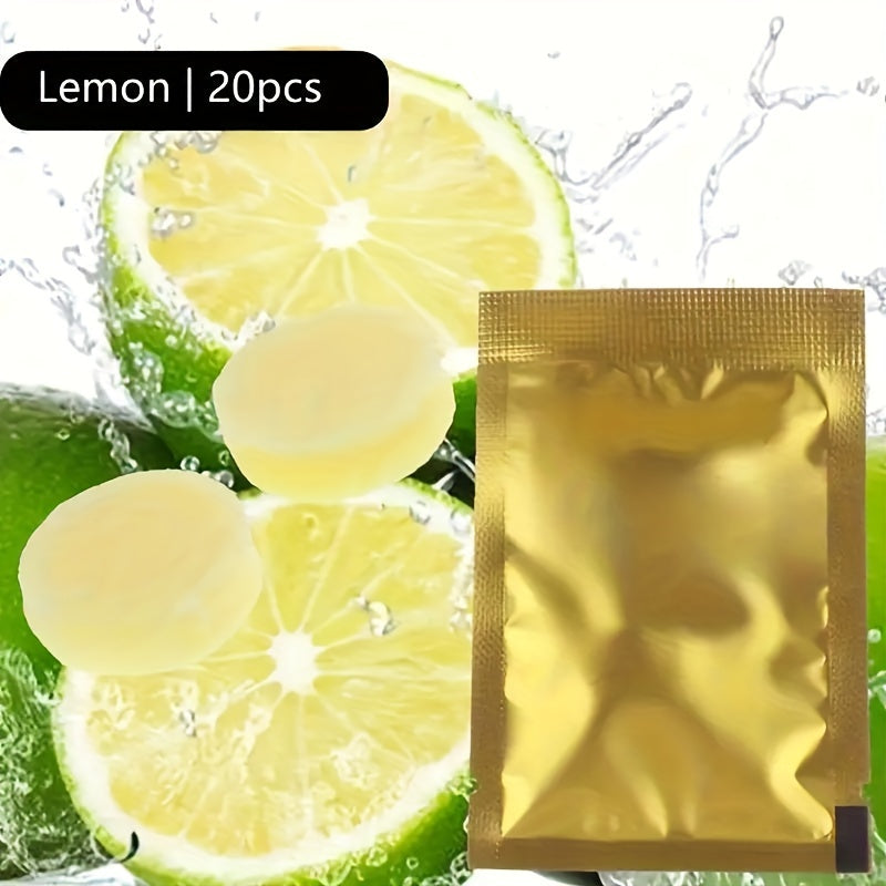 20 Sets Car Air Freshener Tablets Aromatic Freshener for Vehicle Ventilation