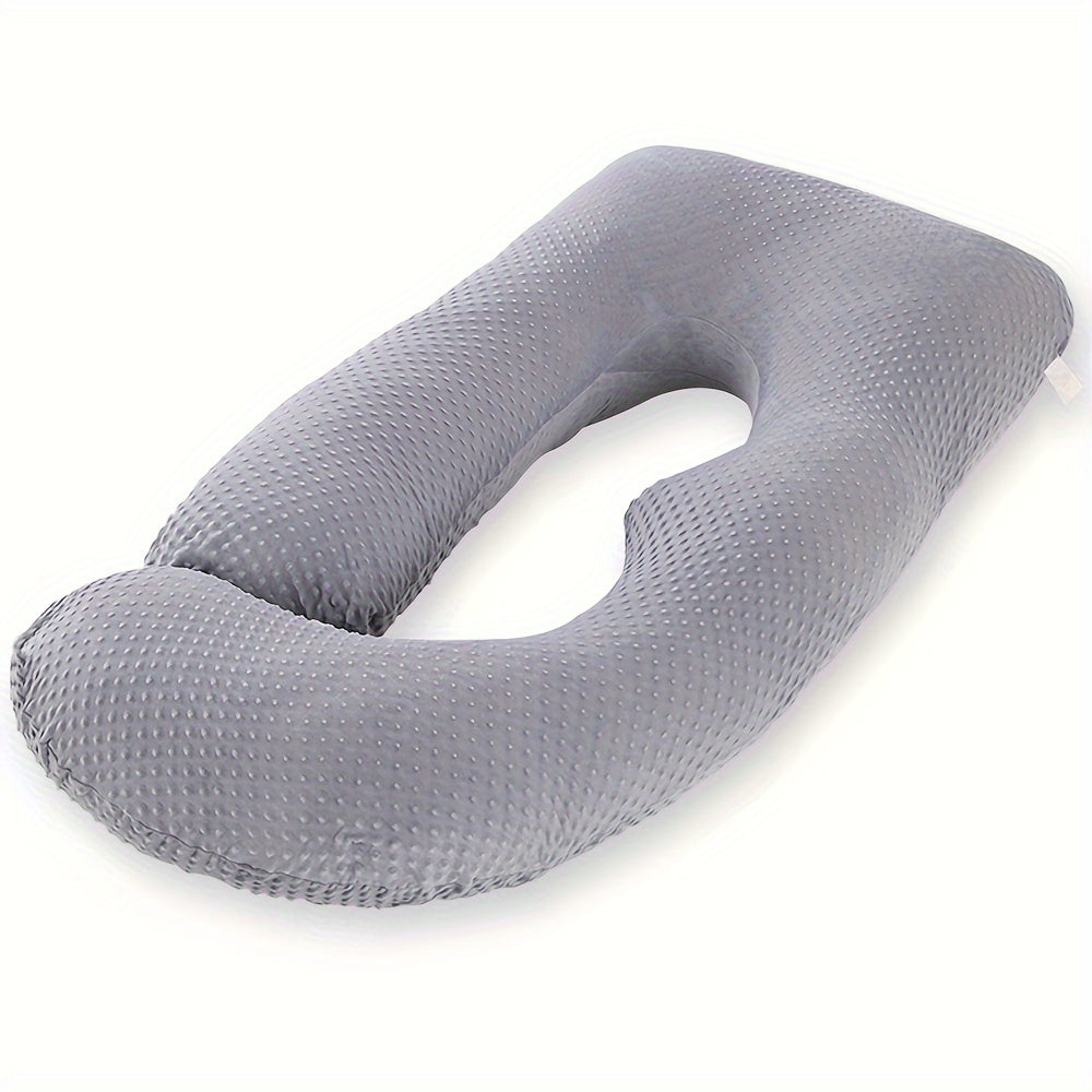 Pregnancy Support Pillow J-Shaped Lumbar Maternity Pillow for Comfort