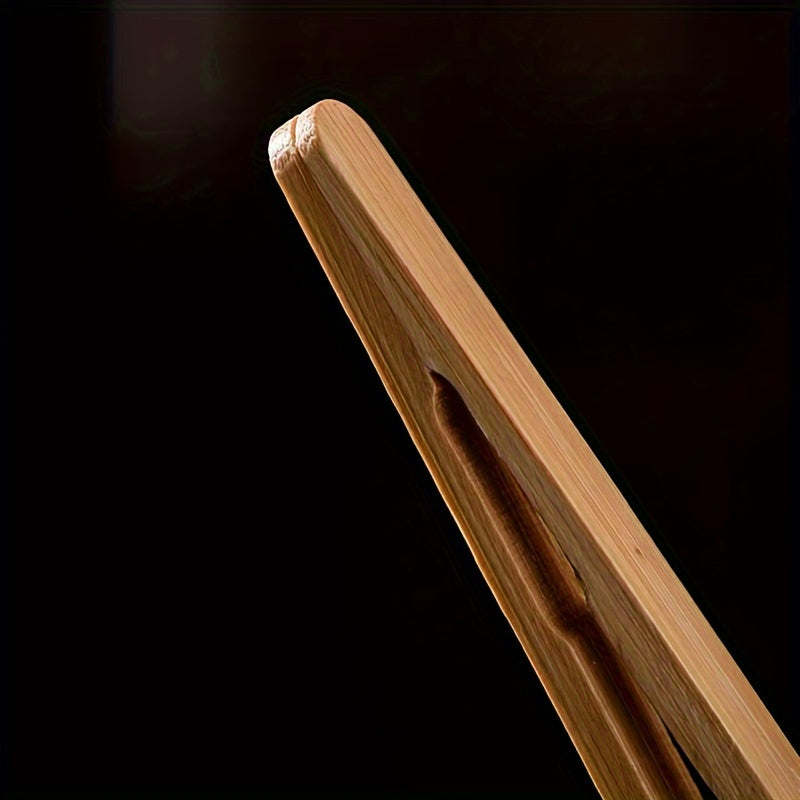 Bambuk choy klipi, karbonizatsiya qilingan nashr, choy uchun tongs, sovg‘a va choy marosimi uchun