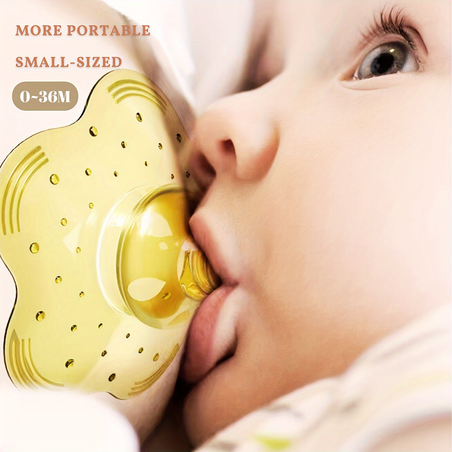 Petal-Shaped Silicone Breastfeeding Nipple Shield for Infants 0-36 Months