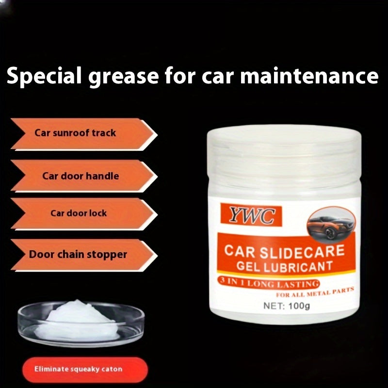 Automotive Grease for Sunroof Tracks Hinges Window Seal Lubricant 1 Piece