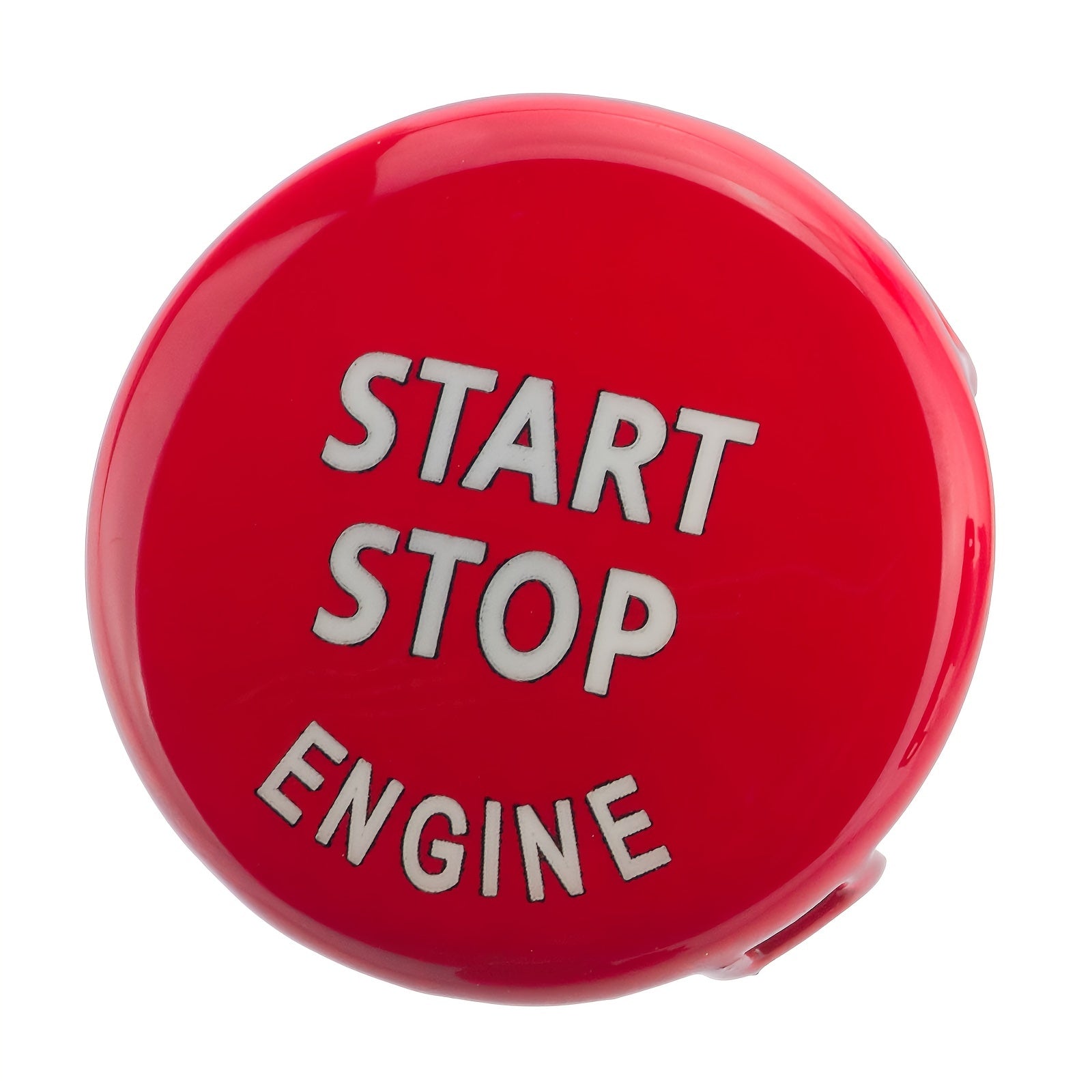 Car Interior Replacement Cover for Start/Stop Engine Button Non-slip