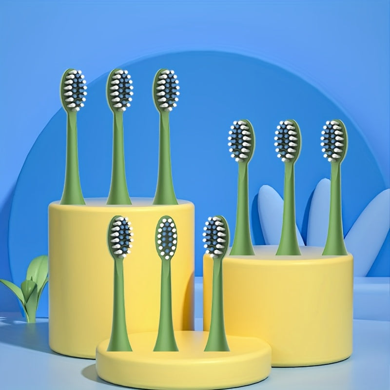Electric Toothbrush Replacement Brush Heads for Adults, 3-9 Colors