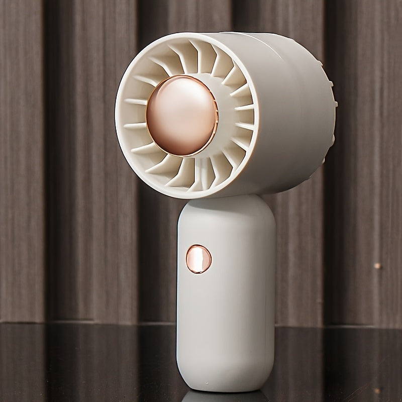 Portable Mini Fan with USB Rechargeable Battery for Indoor Outdoor Use