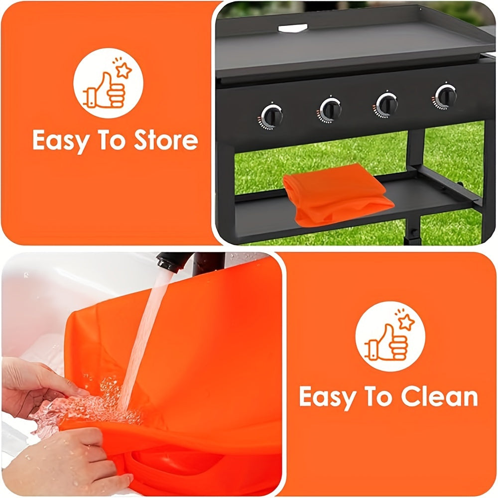 Silicone Grill Cover for Blackstone Grills Full Surface Protection Dishwasher Safe Outdoor Cooking