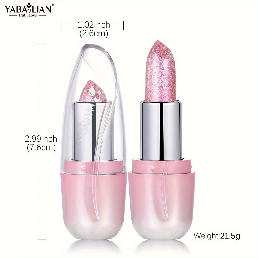 Women's 6-Color Shimmer Lipstick Set Waterproof Long-Lasting Bright Colors