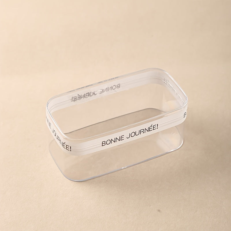 Набор из 10 прозрачных пластиковых контейнеров для десертов и тортов