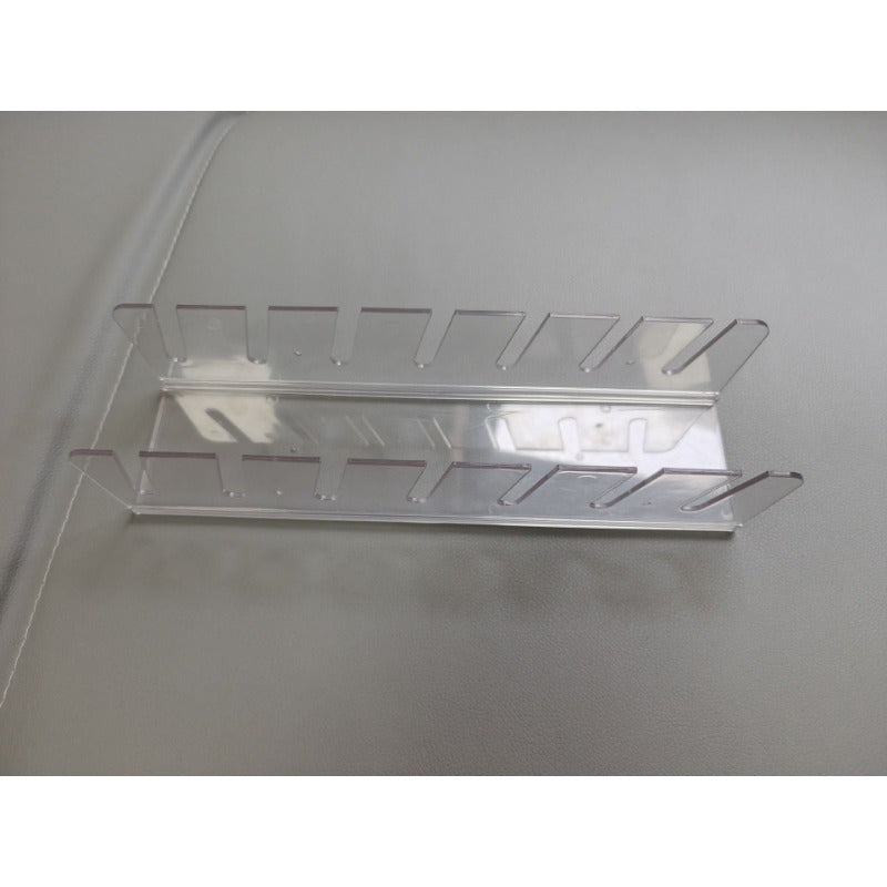 Acrylic Knife Blade Organizer Rack for Kitchen Gadgets and Shredders