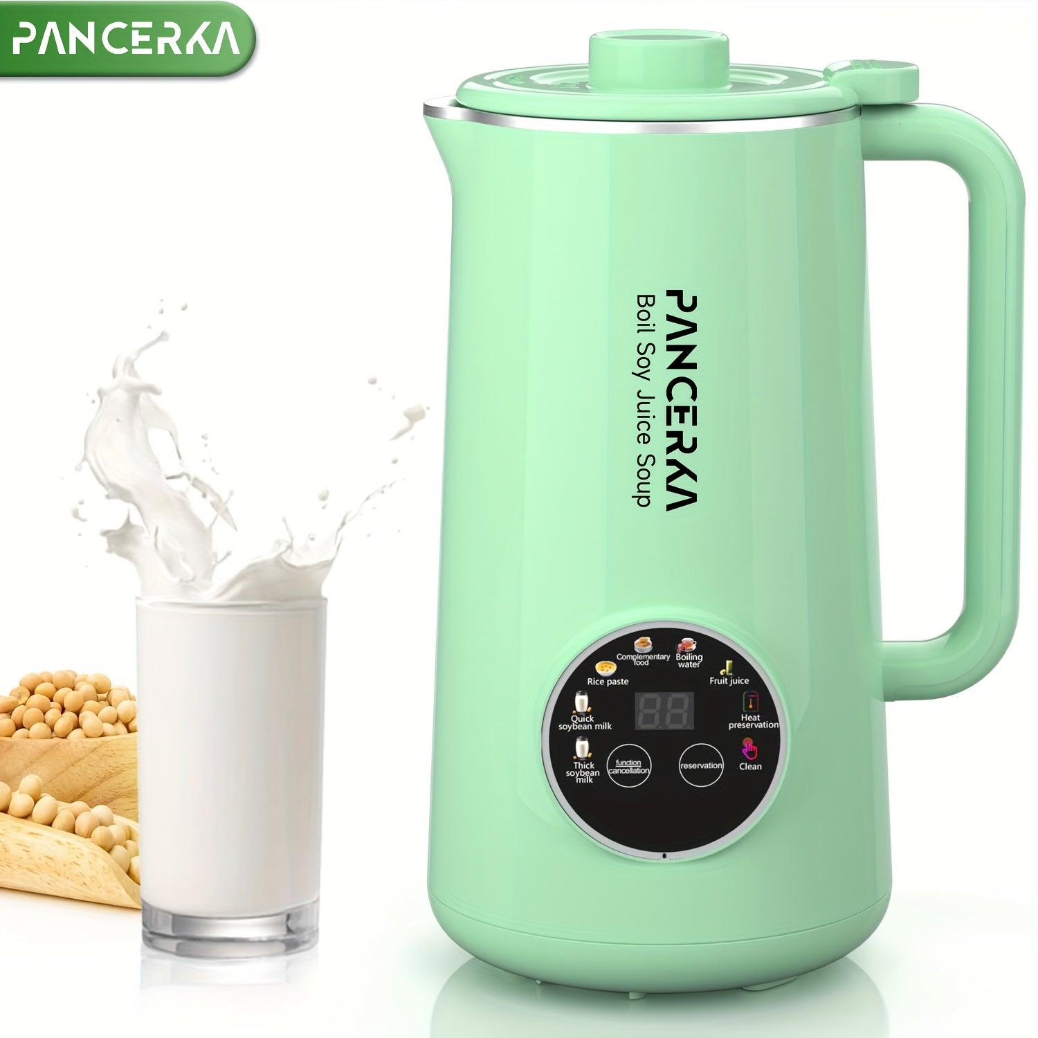 Автоматический молочник для орехового молока 800 мл с одним касанием, миндаль, соя, овес, кокос