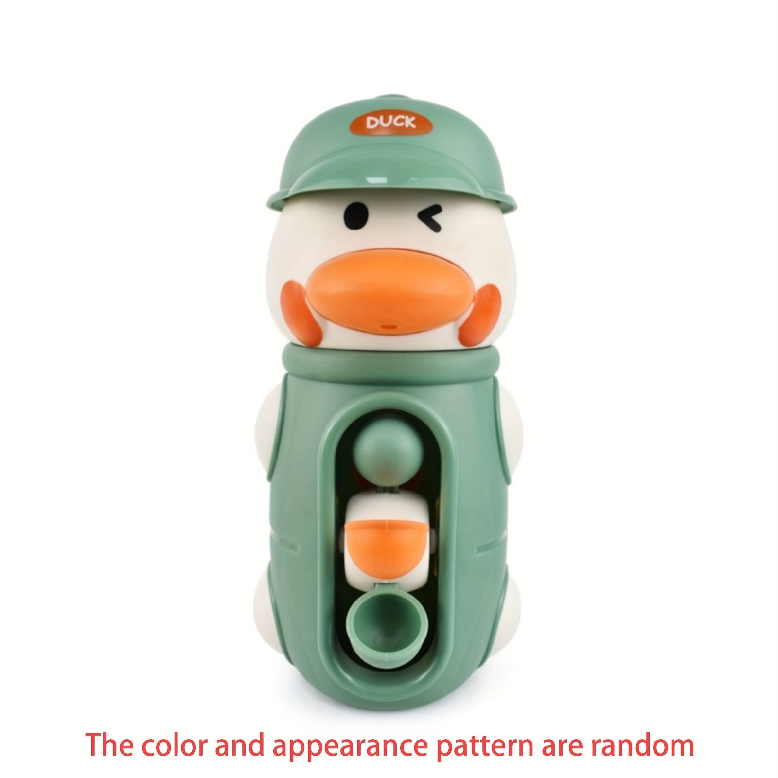 Bath Toys for Children 18M+ Duck and Elephant Waterwheel Spinner Suction Cup