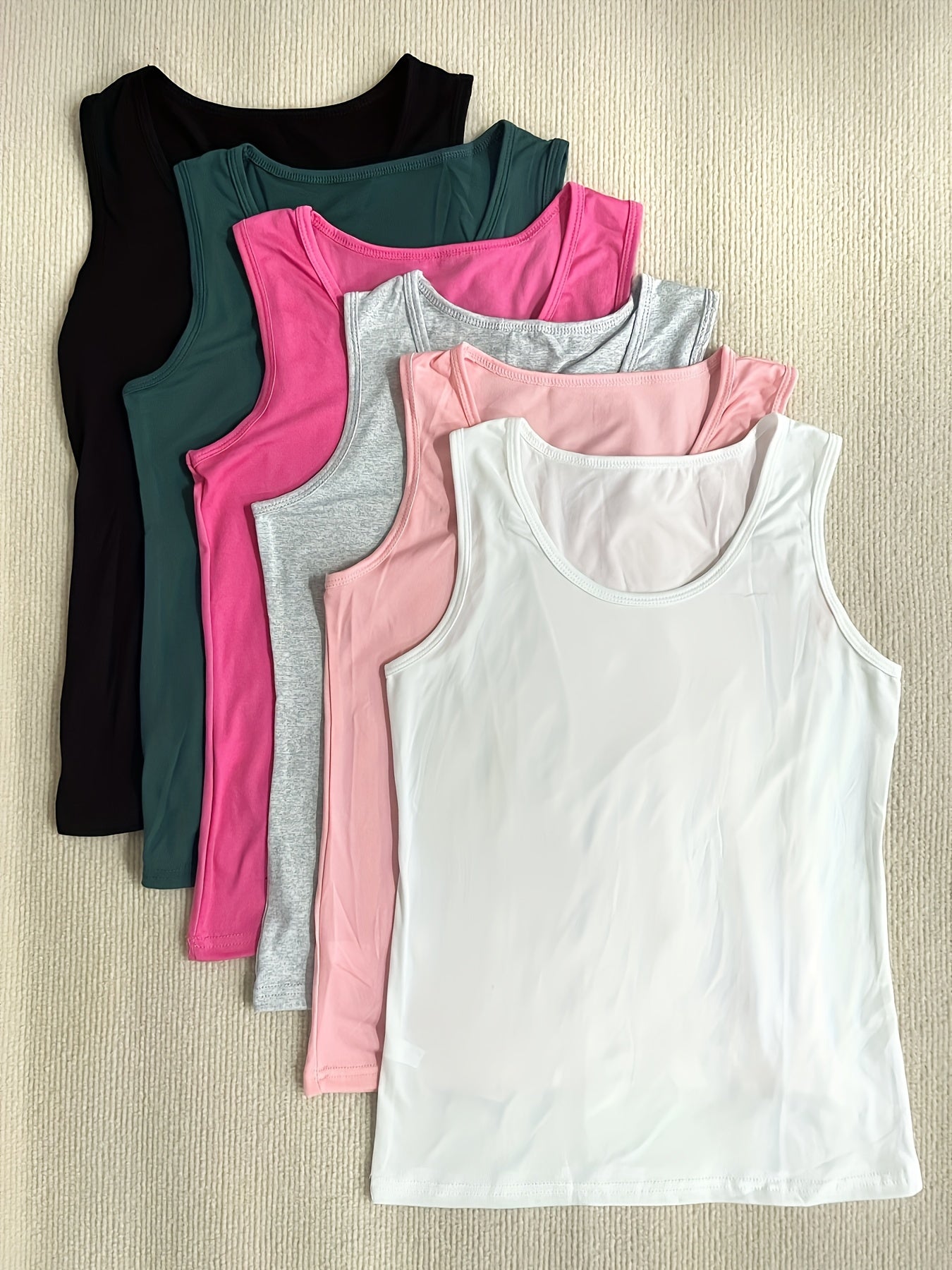 Plus Size Women Tank Tops Sleeveless Crop Tops for Summer