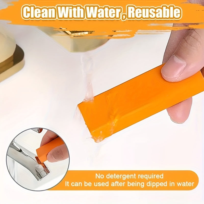 Limescale Remover Kitchen Bathroom Surface Cleaner with Rubber Brush
