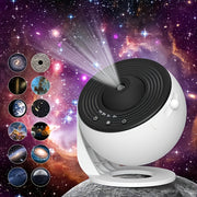 Galaxy Projector with 360° Rotation Star-Shaped Nebula Ceiling Light for Bedroom Romantic Gift