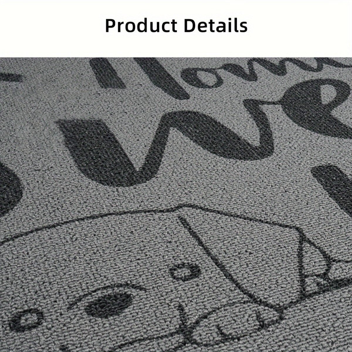 Uyga xush kelibsiz uy doormati Polyester past toʻqimalik Paisley naqshli yutuvchi