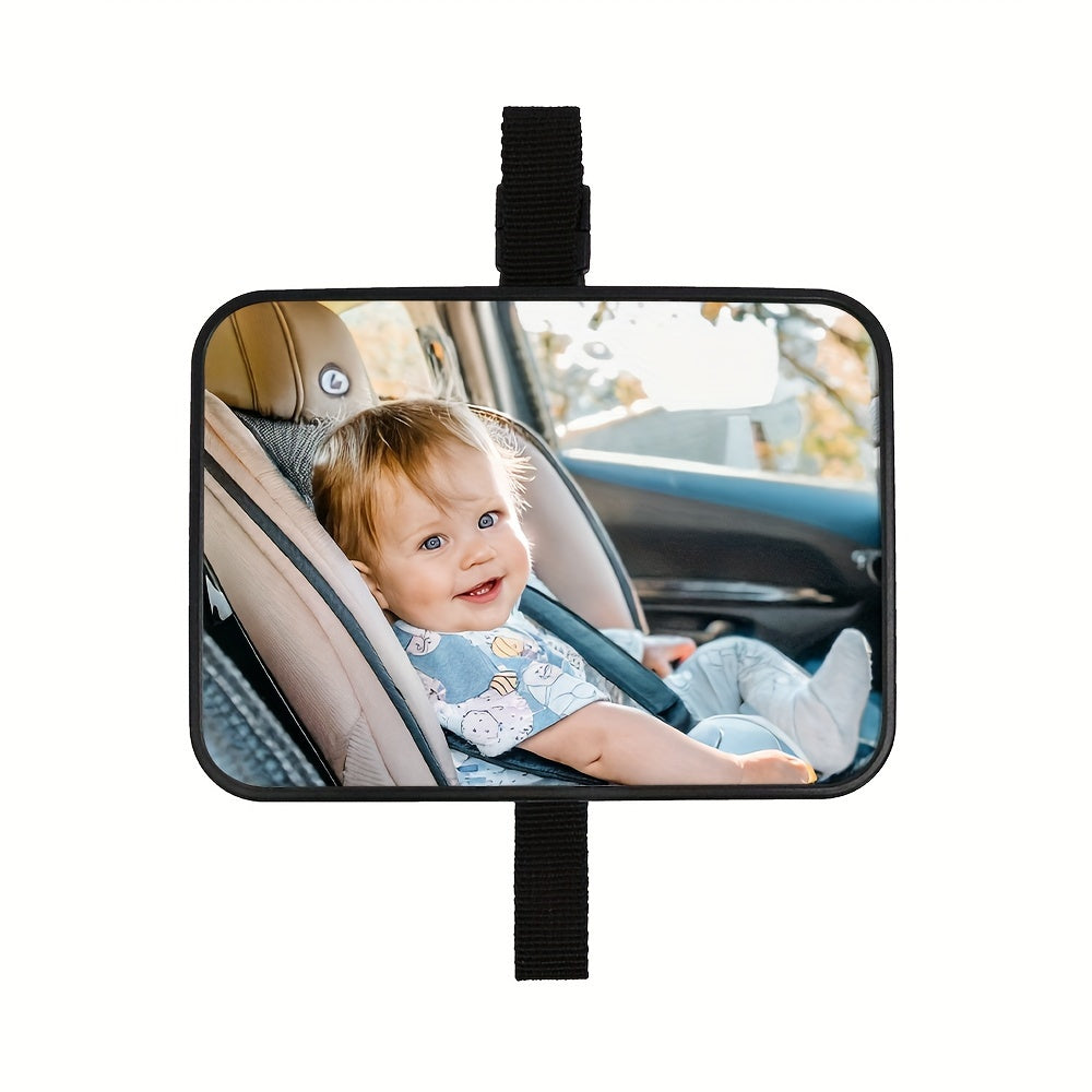 High Definition Car Rearview Mirror for Kids Seat Safety Monitoring Durable ABS Material