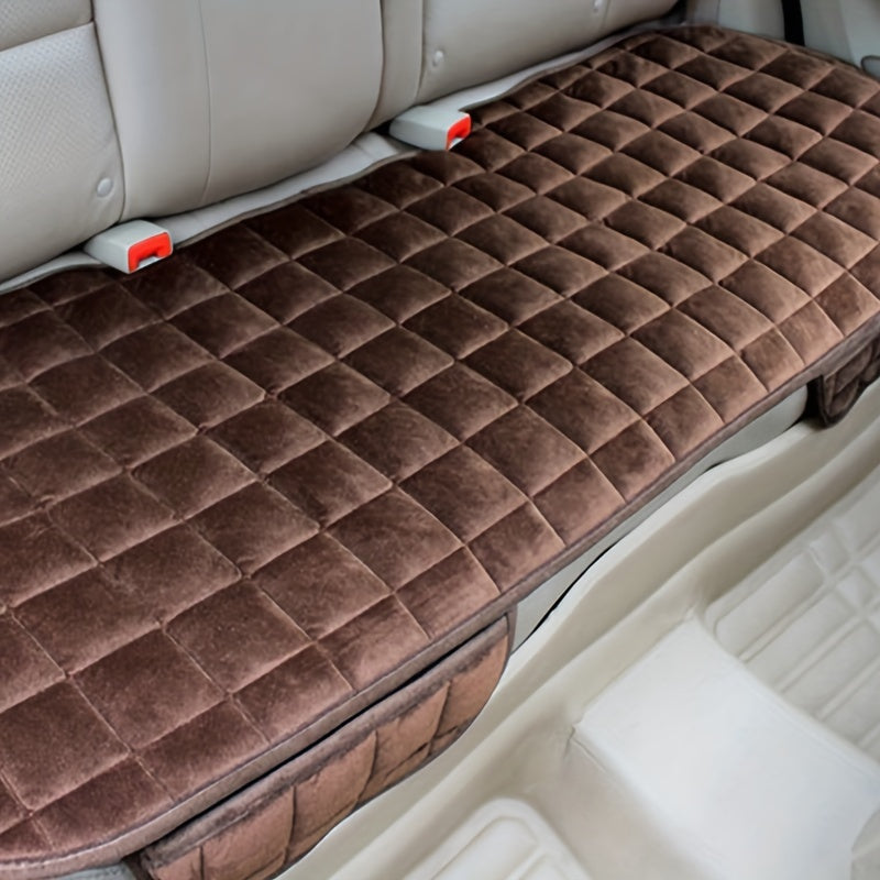 Universal Car Seat Cover Breathable Polyester Quilted Protector for Cars and SUVs