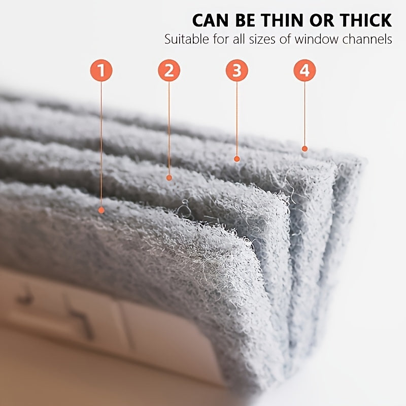 Cepillo de limpieza universal para rieles en baño, cocina y muebles de sala