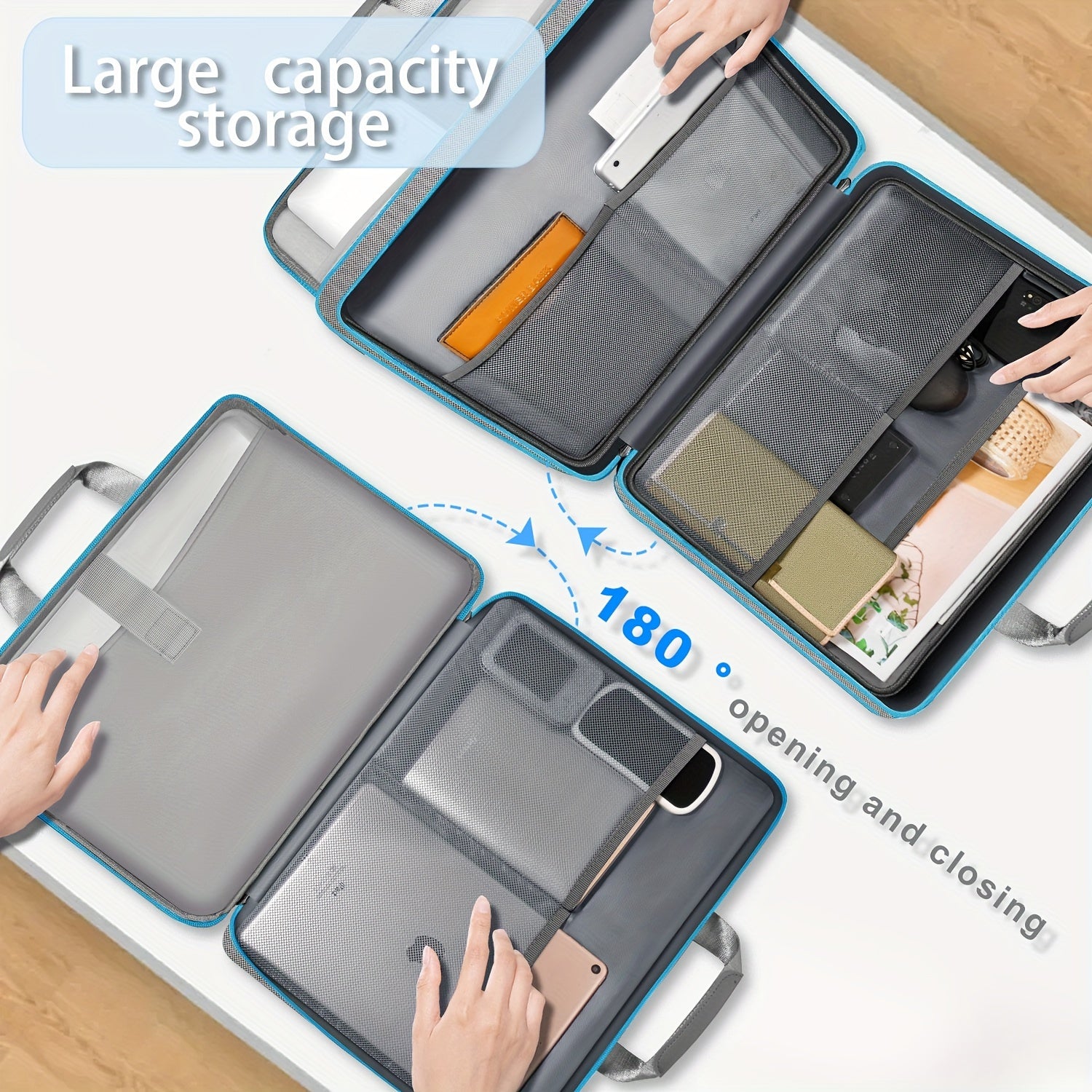 Мужчины Женщины TSA-совместимый ноутбук кейс 39,62-40,64 см Водонепроницаемый полиэстер