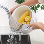 Stainless Steel Kitchen Filter for Washing Vegetables and Water Draining