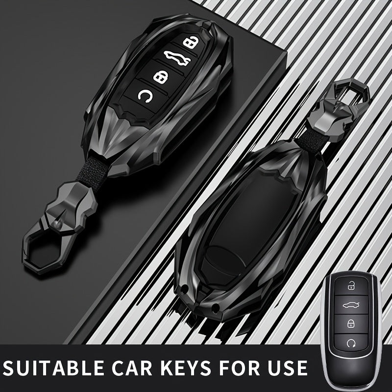 Car Key Case Cover for SUVs Premium Leather Fits Tailored for Multiple Models