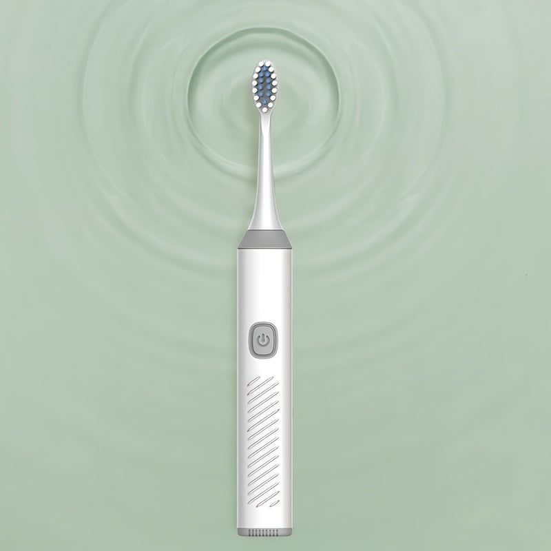 Electric Toothbrush for Adults White with Multiple Brush Heads, IPX7 Waterproof
