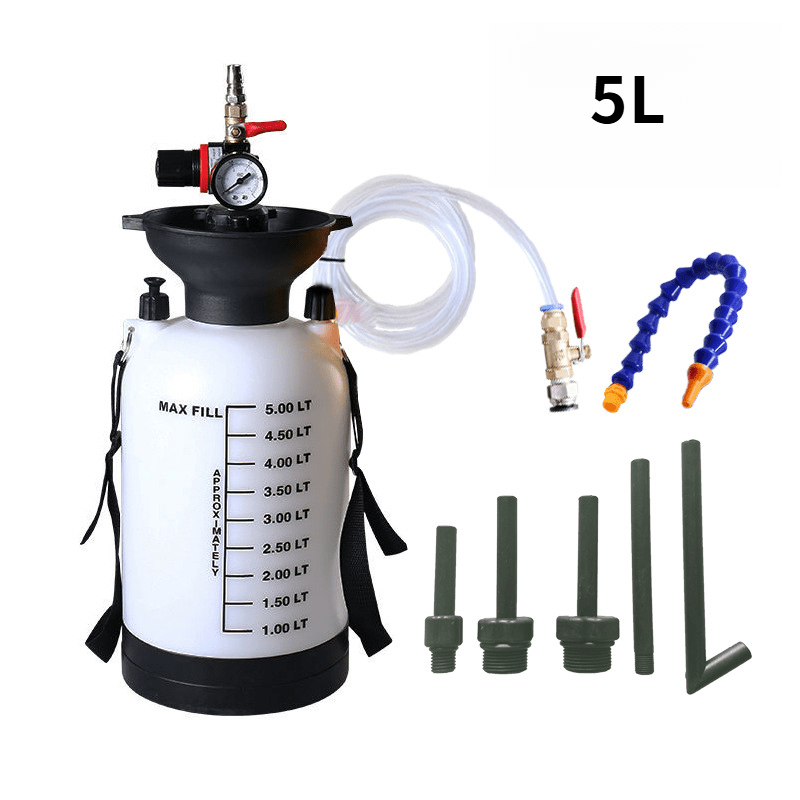 Avtomobillar uchun transmissiya suyuqligi almashtirish uchun 1.32 gal pneumatик moy chiqarish to'plami