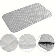 Magnetic Ironing Mat 83.82x45.72cm Waterproof Foldable Non-Slip Quilted PET