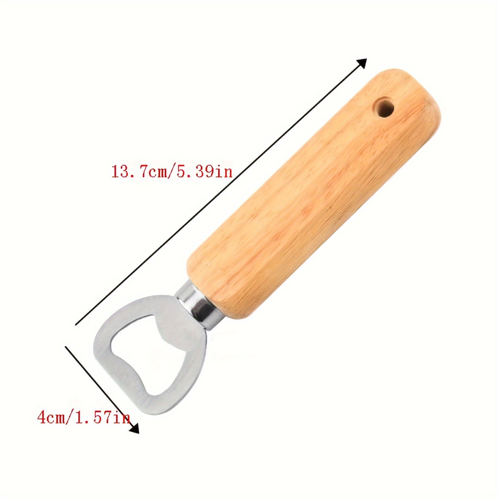 Personalized Wooden Bottle Opener for Holidays and Occasions Gift for Men